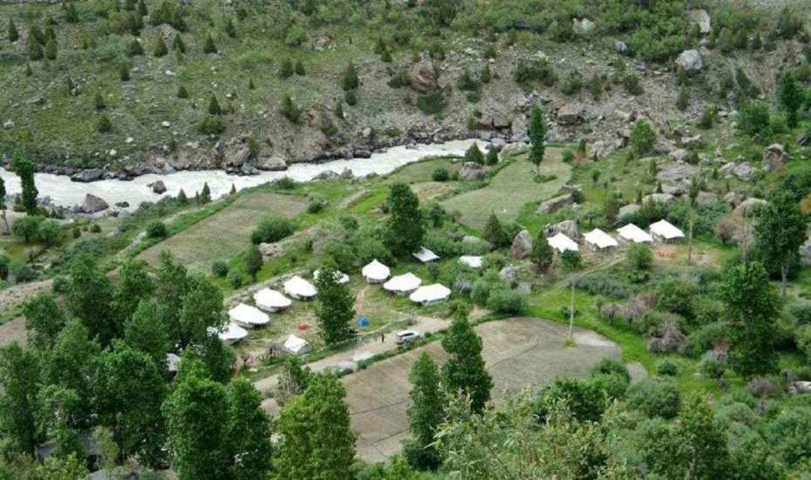 Jispa Journey Camp Lahoul & Spiti Manāli Exteriör bild